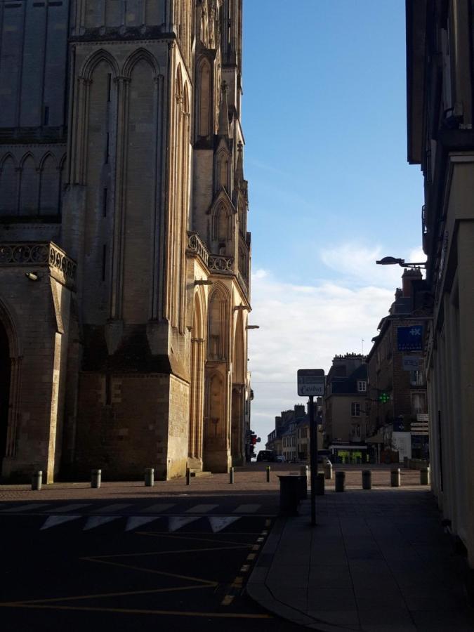 Agreables Chambres Independantes - Coutances Centre Exteriör bild